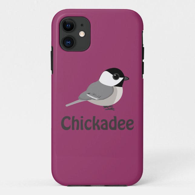 Cute little Chickadee Case-Mate iPhone Case (Back)