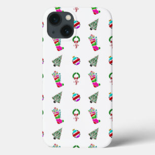 Cute Little Christmas Pattern iPhone 13 Case