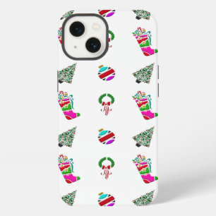 Cute Little Christmas Pattern iPhone Case