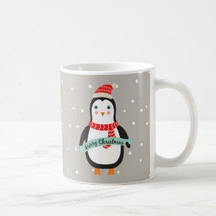 Cute little Christmas Penquin Pesonalized  Coffee Mug