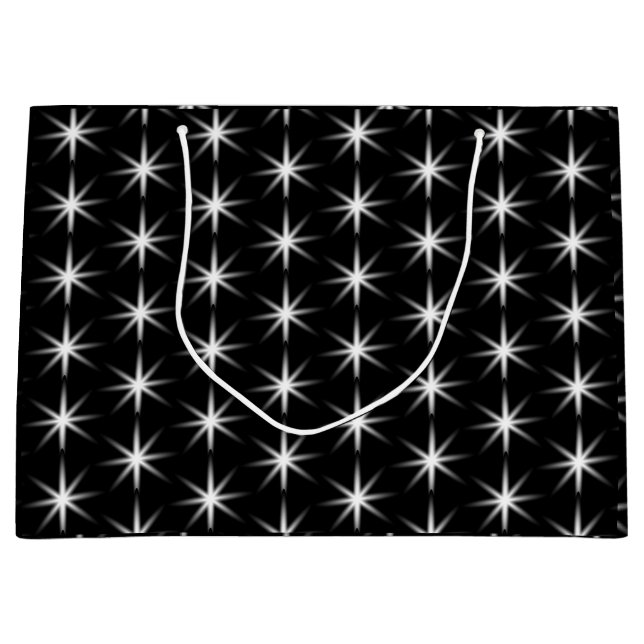 cute little colourful heart large gift bag (Front)