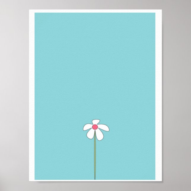 Cute little daisy poster (Front)
