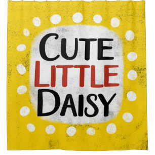 Cute Little Daisy Shower Curtain