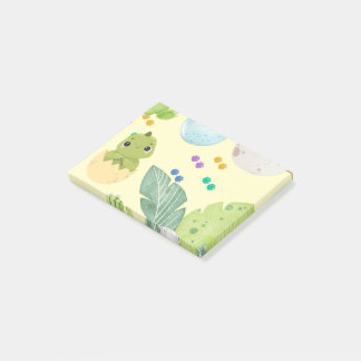 Cute Little Dino Post-it Notes