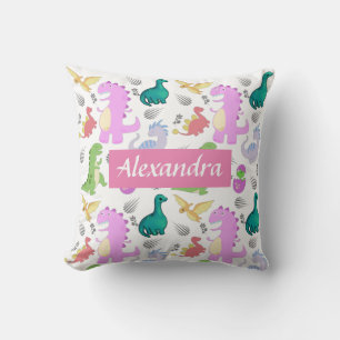 Cute Little Dino Toddler Cushion