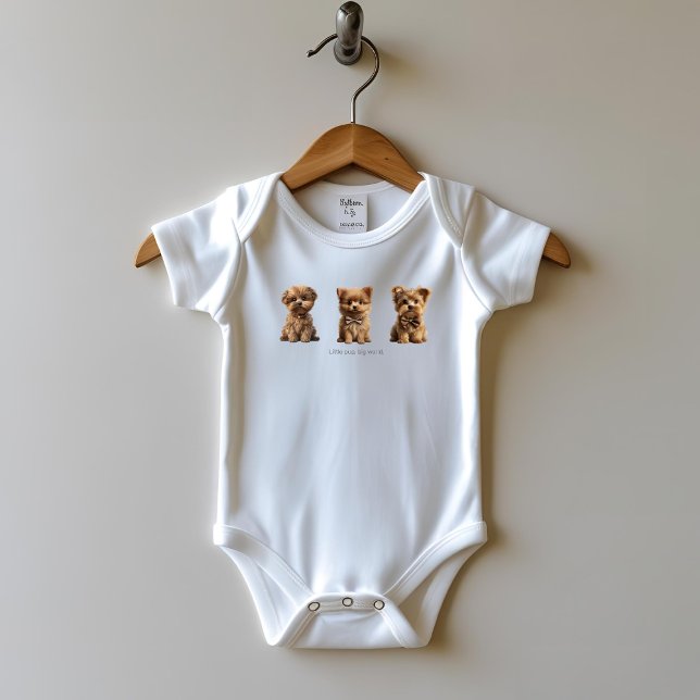 Cute Little Dogs  Baby Bodysuit (Creator Uploaded)