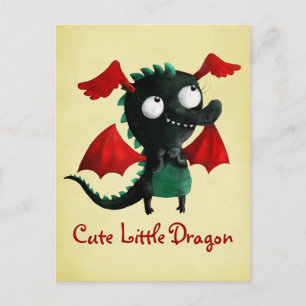 Cute Little Dragon Postcard