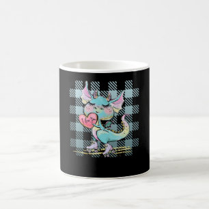 Cute Little dragon with I Love You Heart Coffee Mug