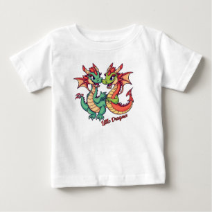 Cute Little Dragons Baby T-Shirt