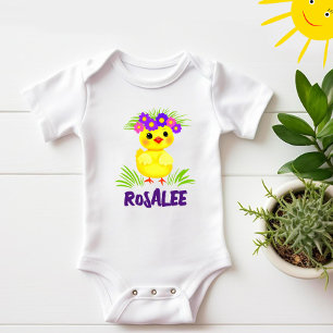 Cute little duck baby bodysuit