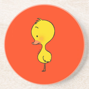 Cute little duckling coaster