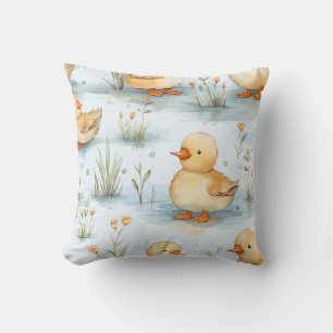 Cute Little Duckling Pattern Cushion