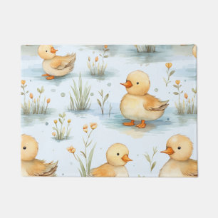 Cute Little Duckling Pattern Doormat