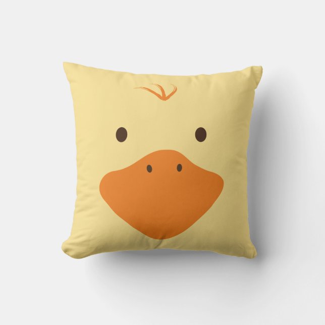 Cute Little Ducky Face Cushion (Front)