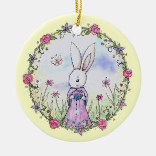 Cute Little Easter Bunny Ornament