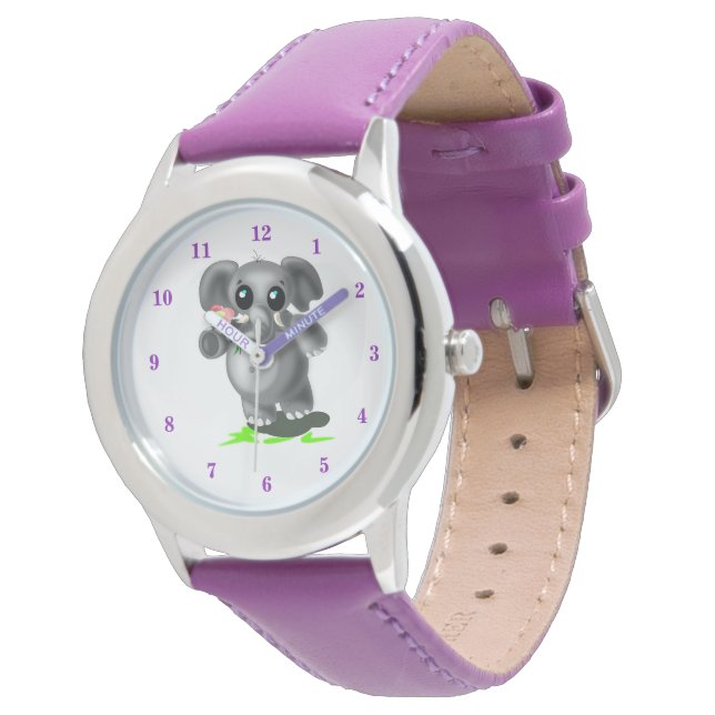 Cute Little Elephant Watch (Angled)