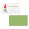 Cute little elf working making toys Business Card