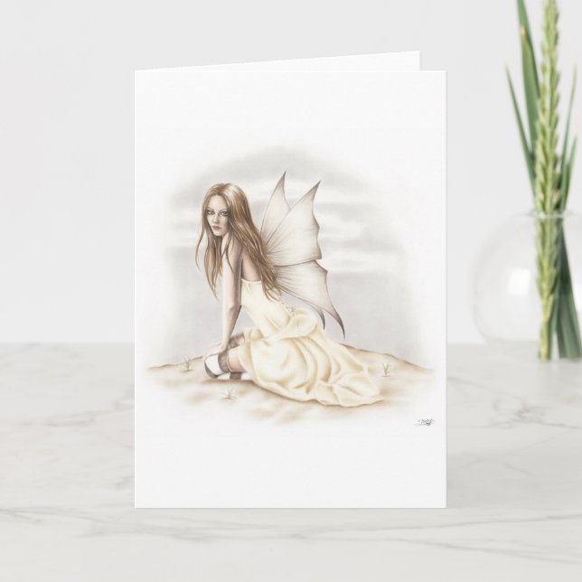 Cute little fairy Greeting Card (Front)