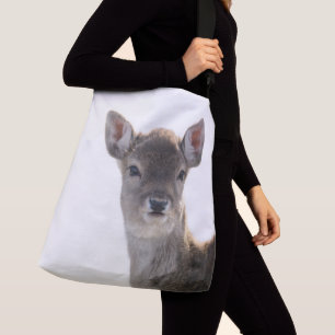 Cute little Fawn 1 #animal #art  Crossbody Bag