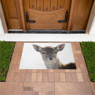 Cute little Fawn 1 #animal #art  Doormat