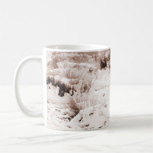 Cute little Fawn in the Winter Snow 3 Coffee Mug