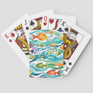Cute little fishes. Go Fish! Playing Cards