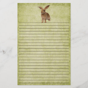 Cute Little Floppy Bunny- Stationery