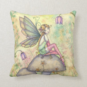 Cute Little Flower Fairy Girls Pillow