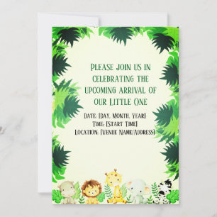 Cute Little Forest Invitation