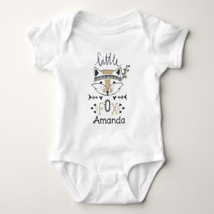 Cute Little Fox  Baby Bodysuit