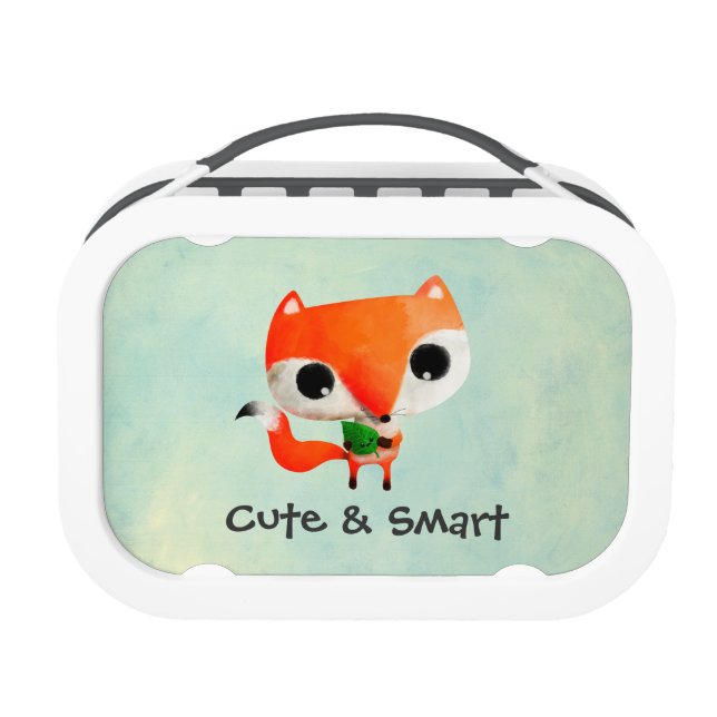 Cute Little Fox Lunch Box (Back)