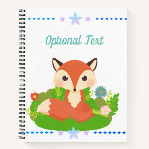 Cute Little Fox Notebook
