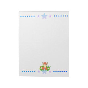 Cute Little Fox Notepad