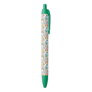 Cute Little Fox Pattern Black Ink Pen
