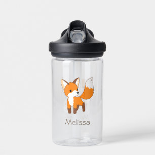 Cute Little Fox Water Bottle