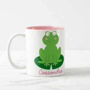Cute Little Froggy Personalised Mug