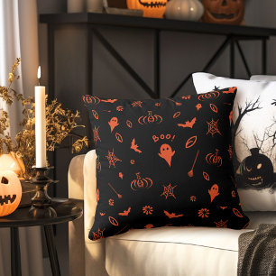 Cute Little Ghost Halloween Cushion