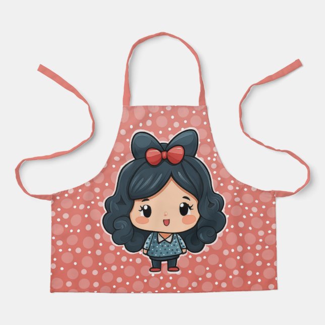 Cute little girl apron (Front)