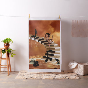 Cute little girl fabric