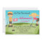 Cute Little Girl Golf Birthday Party Invitation