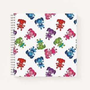 Cute Little Girl Pattern Notebook
