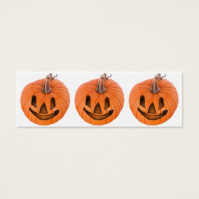 Cute Little Halloween Jack-o-Lanterns (Front)