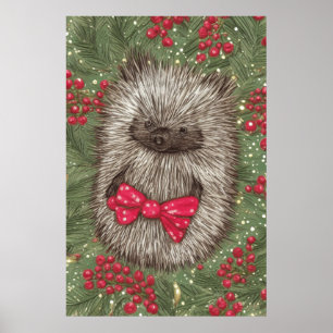 Cute little Hedgehog   Poster