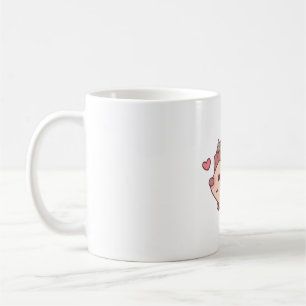Cute Little Hedgehog With Autumn Leaves And Acorn Coffee Mug