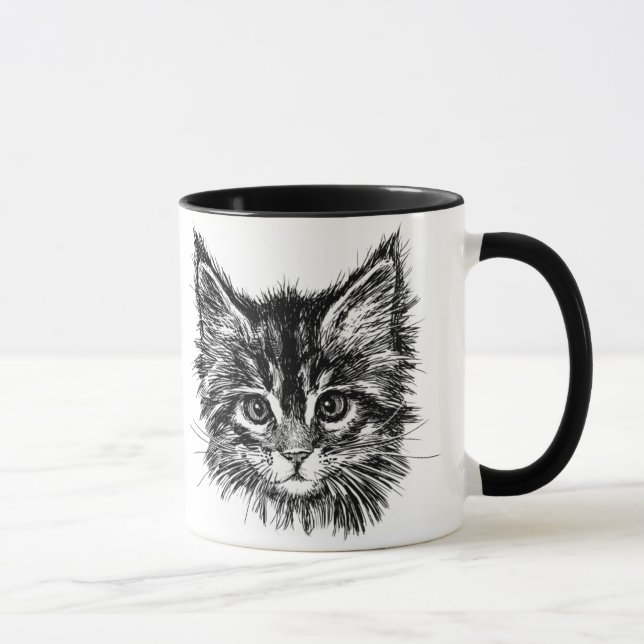 Cute little Kitten Mug (Right)