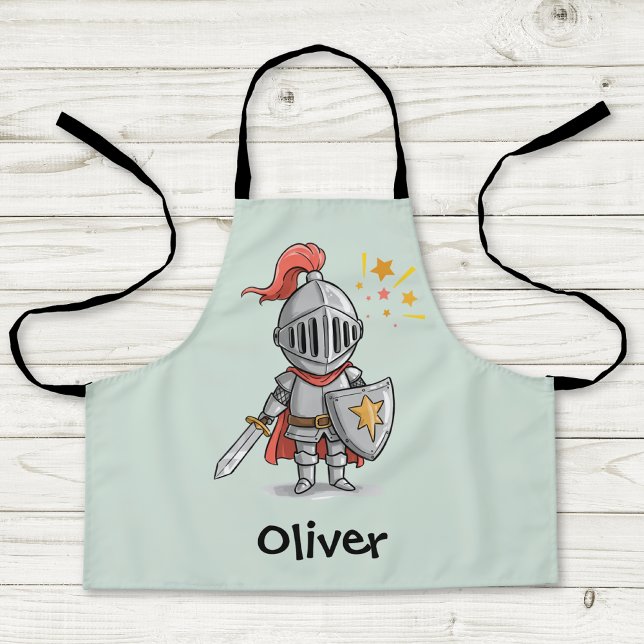 Cute Little Knight Apron (Creator Uploaded)