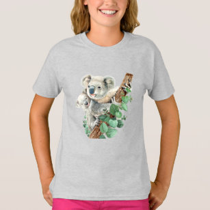 Cute Little Koala Bear Australian Animal Art T-Shi T-Shirt