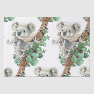 Cute Little Koala Bear Australian Animal Art    Tissue Paper