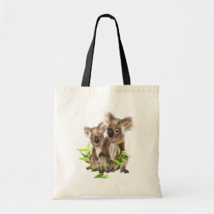 Cute Little Koala Bear Australian Animal Art Tote Bag