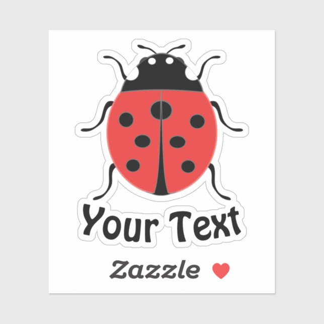 Cute little ladybug grants good luck and fortune! (Sheet)